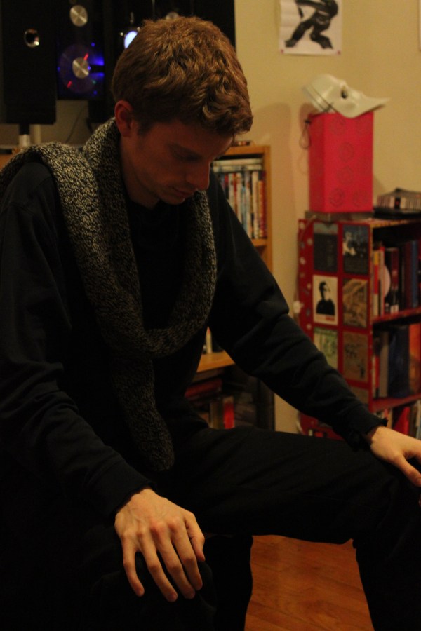 Patrick J. Paglen runs through lines for "I Was There in the Room". This unconventional casting choice was a moving surprise for audiences.